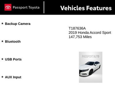 2019 Honda Accord Sport