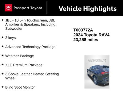 2024 Toyota RAV4 XLE Premium