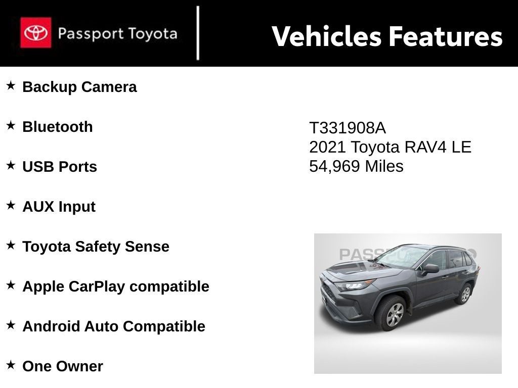 2021 Toyota RAV4 LE