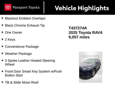 2025 Toyota RAV4 XLE