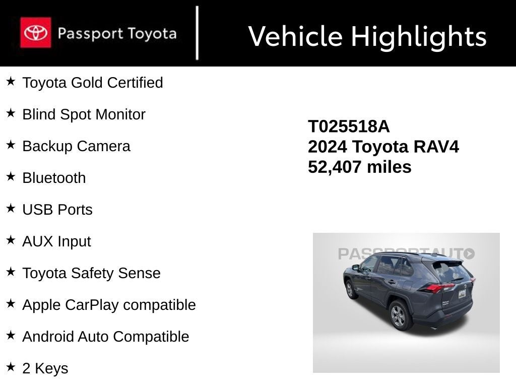 2024 Toyota RAV4 XLE