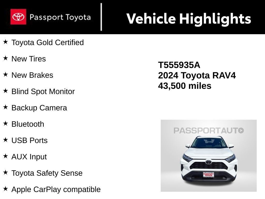 2024 Toyota RAV4 XLE