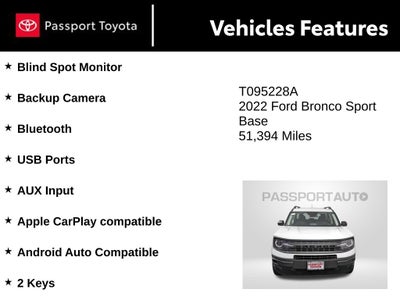 2022 Ford Bronco Sport Base