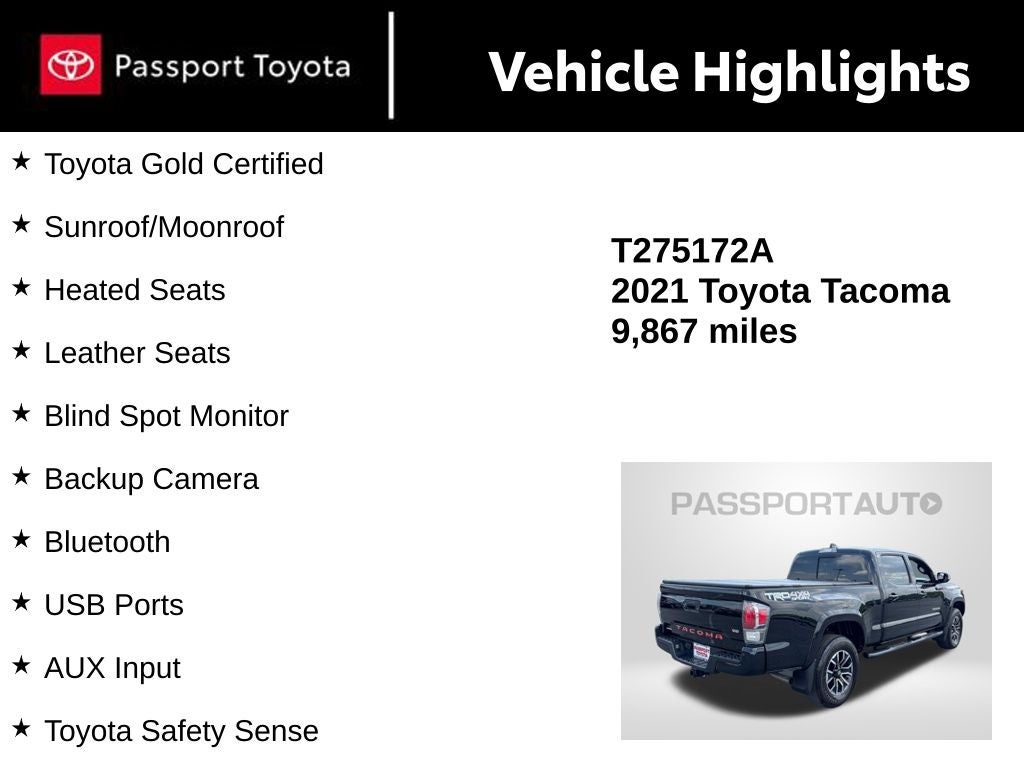 2021 Toyota Tacoma TRD Sport V6