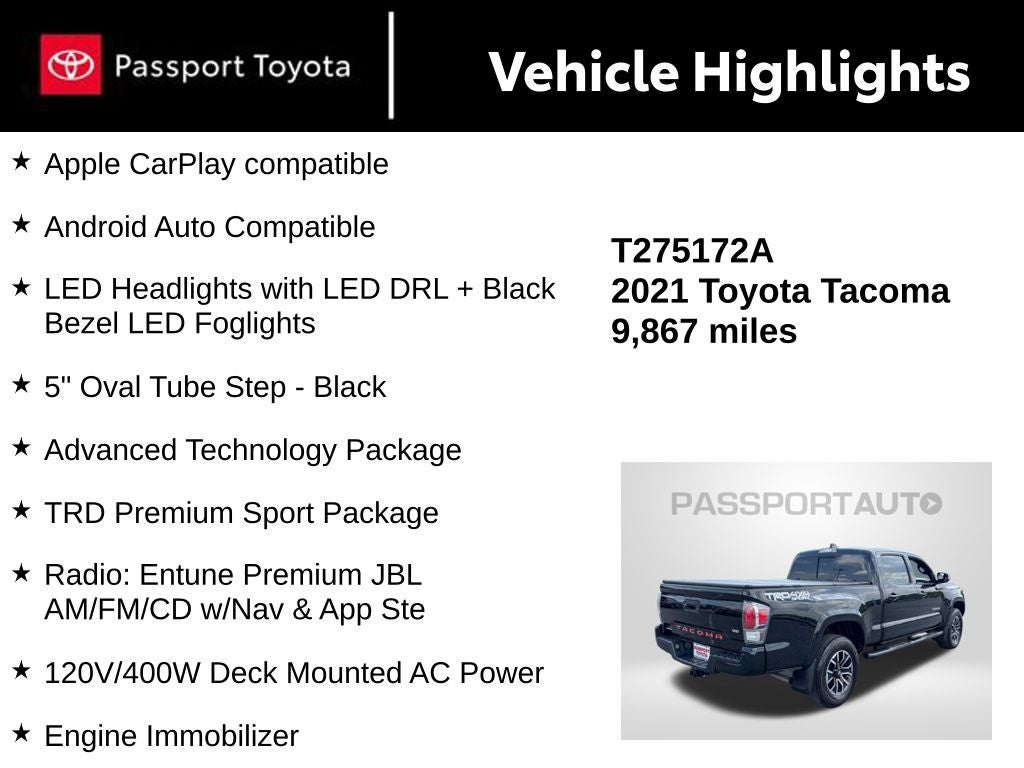 2021 Toyota Tacoma TRD Sport V6