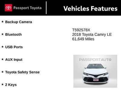 2018 Toyota Camry LE