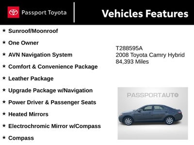 2008 Toyota Camry Hybrid Base
