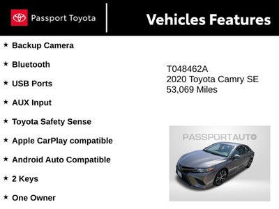 2020 Toyota Camry SE