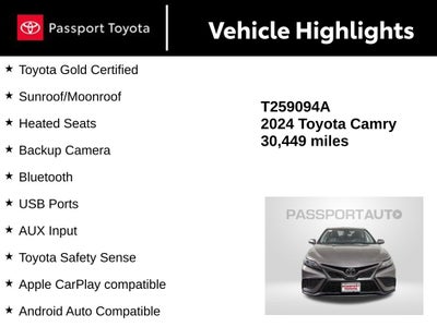 2024 Toyota Camry SE