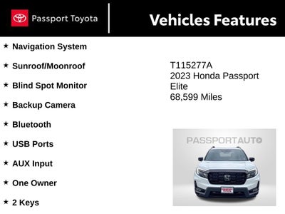 2023 Honda Passport Elite