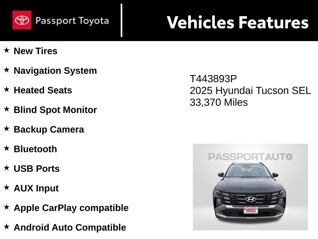 2025 Hyundai Tucson SEL