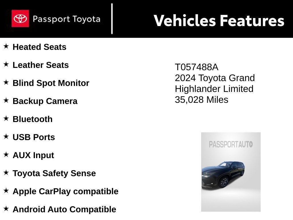 2024 Toyota Grand Highlander Limited