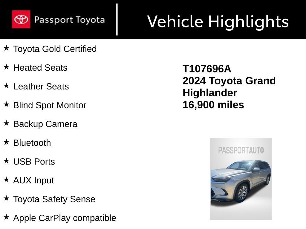 2024 Toyota Grand Highlander Hybrid Limited