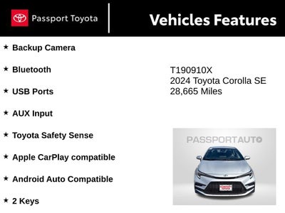2024 Toyota Corolla SE