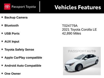 2021 Toyota Corolla LE
