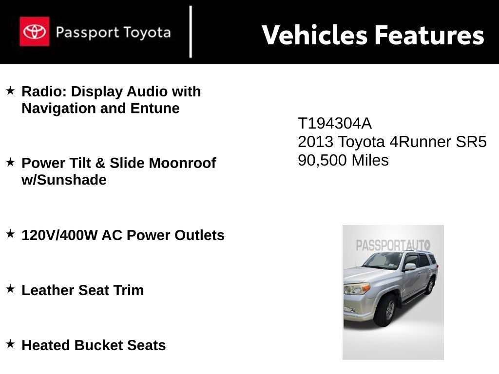 2013 Toyota 4Runner SR5