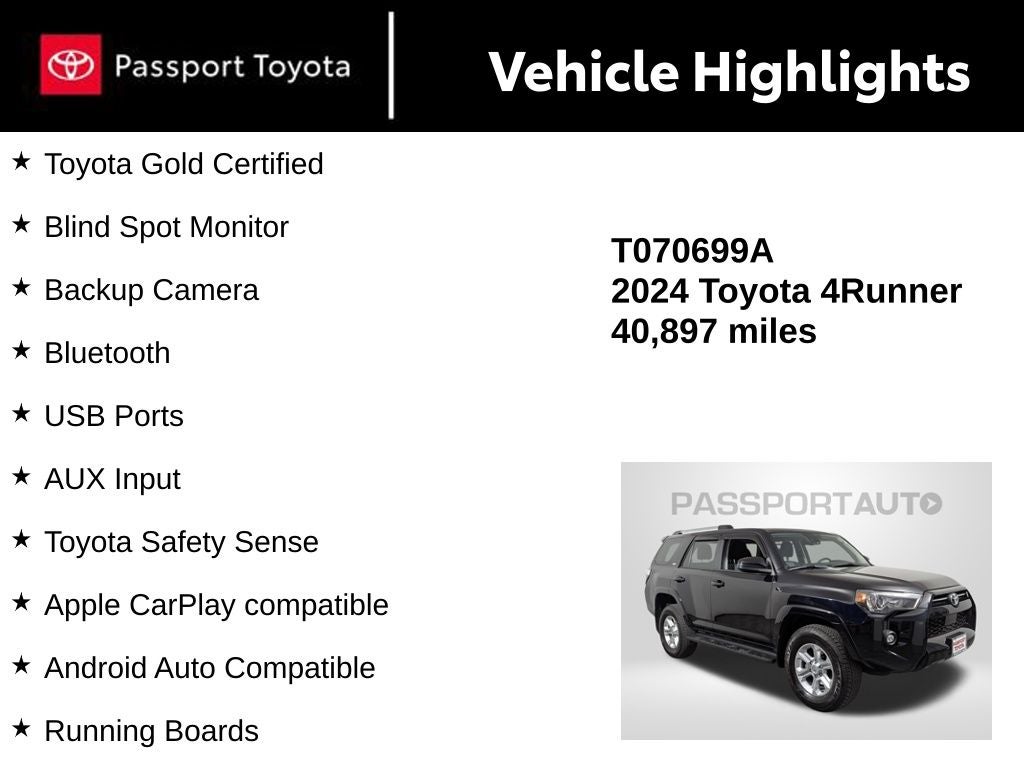 2024 Toyota 4Runner SR5