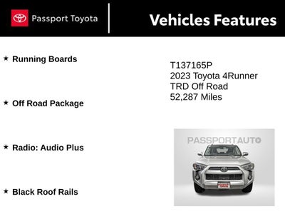 2023 Toyota 4Runner TRD Off-Road