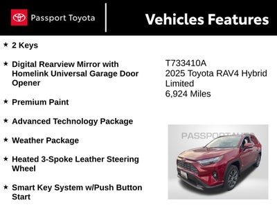 2025 Toyota RAV4 Hybrid Limited