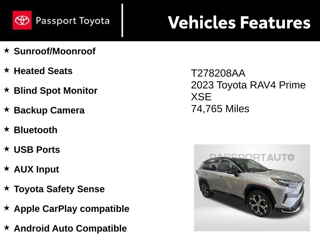 2023 Toyota RAV4 Prime XSE