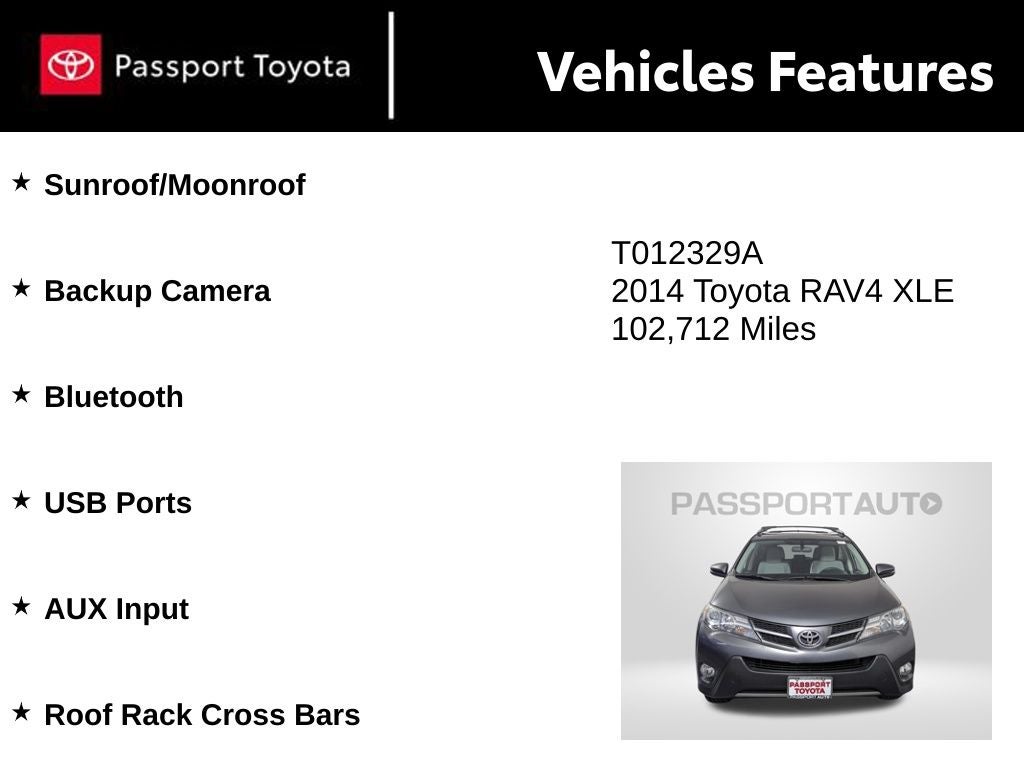 2014 Toyota RAV4 XLE