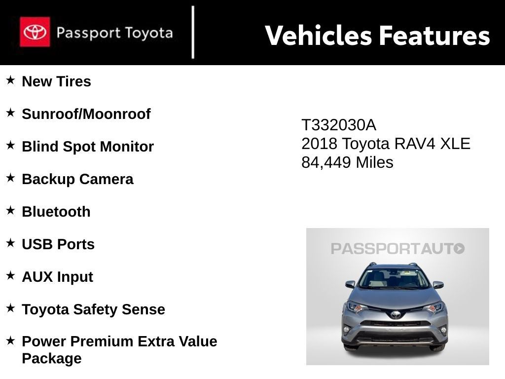 2018 Toyota RAV4 XLE