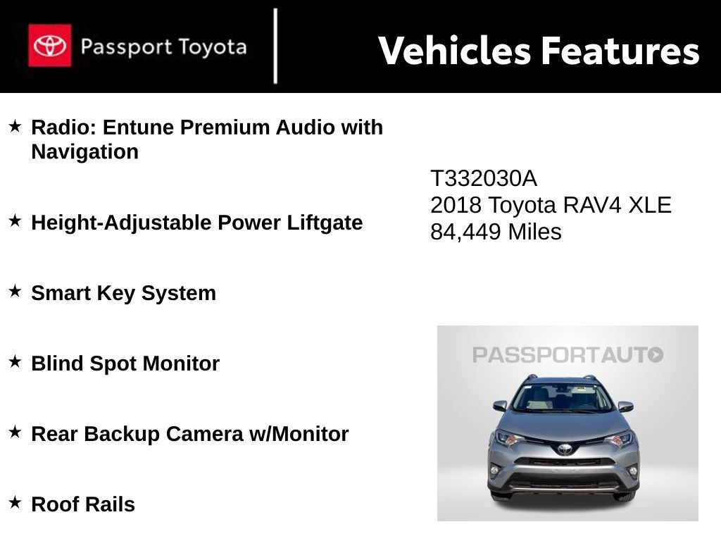 2018 Toyota RAV4 XLE