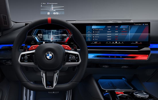 The BMW head-up display. | Passport BMW in Suitland MD