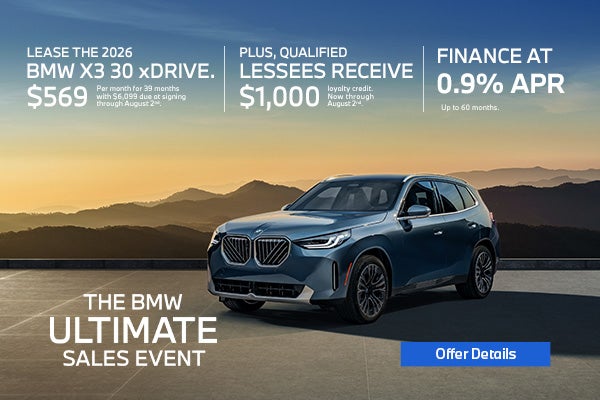 2026 BMW X3 30 xDrive