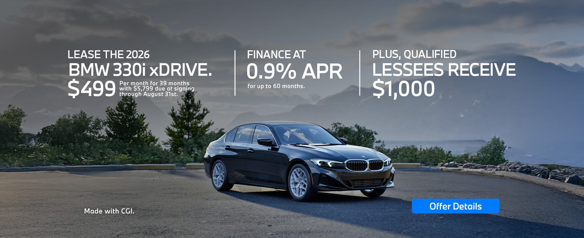 2026 BMW 330i xDRIVE