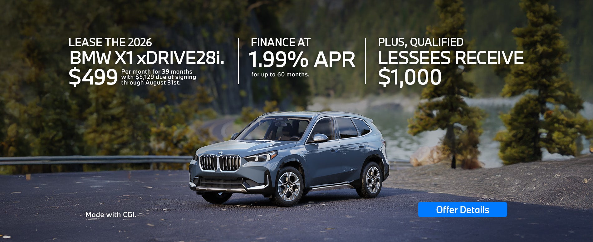 2026 BMW X1 xDRIVE28i