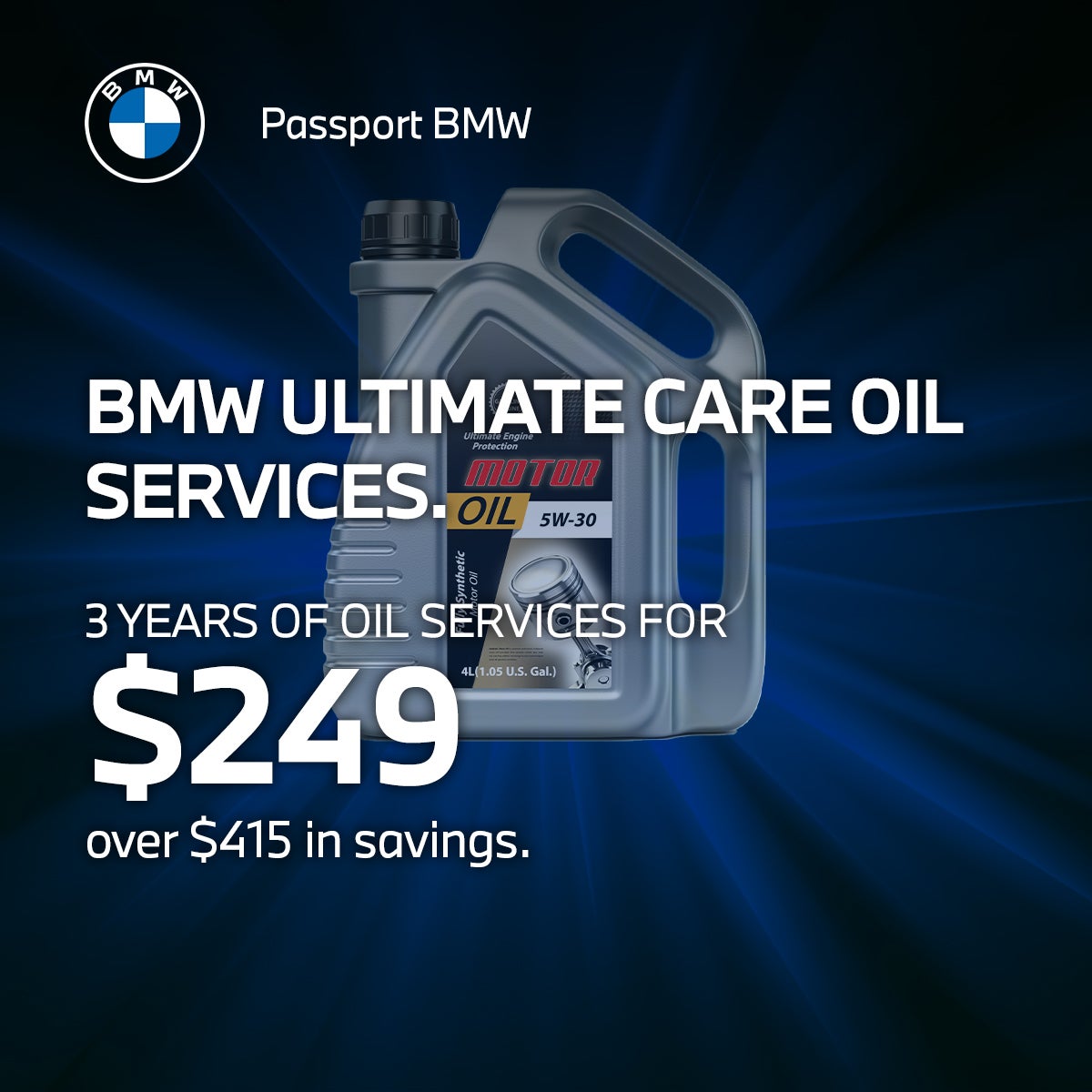 3 Years of Oil Services for $249