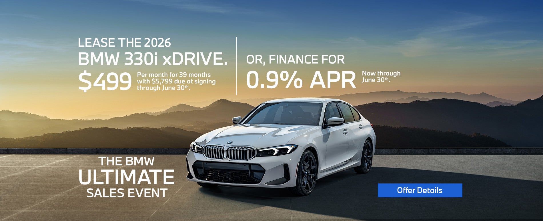 BMW 330i lease and finance sale