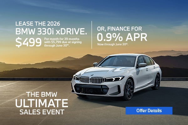 BMW 330i lease and finance sale